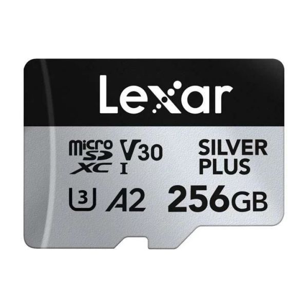 Lexar Professional 256GB 205 MB/s Silver Plus MicroSD Hafıza Kartı