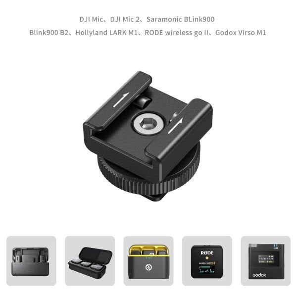 SmallRig 4822 Işık ve Mikrofon Desteği Metal Ayak Montajı