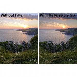 LEE Filters SW 150 x 170mm Reverse-Graduated 0.9 Filter