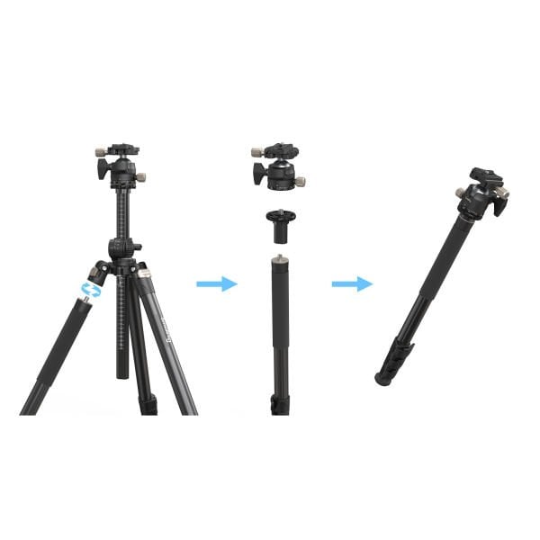 SmallRig 4288 CT200 Yanal Merkezli Sütun Tripod