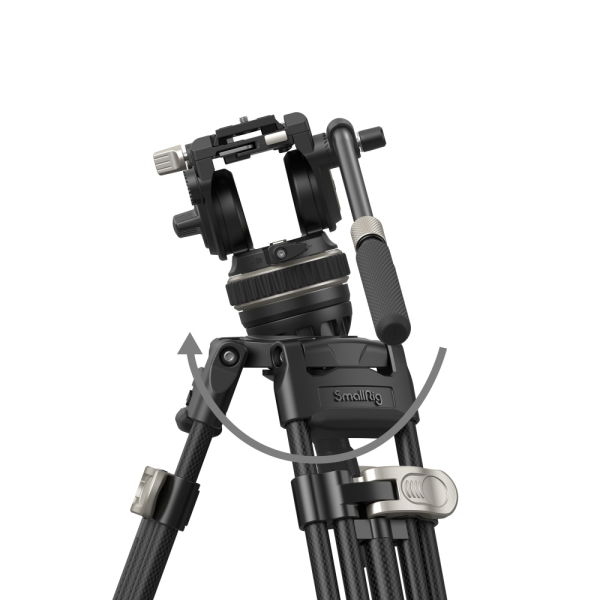 SmallRig 3989 AD-100 Video Kamera Karbon Fiber Tripod Kiti