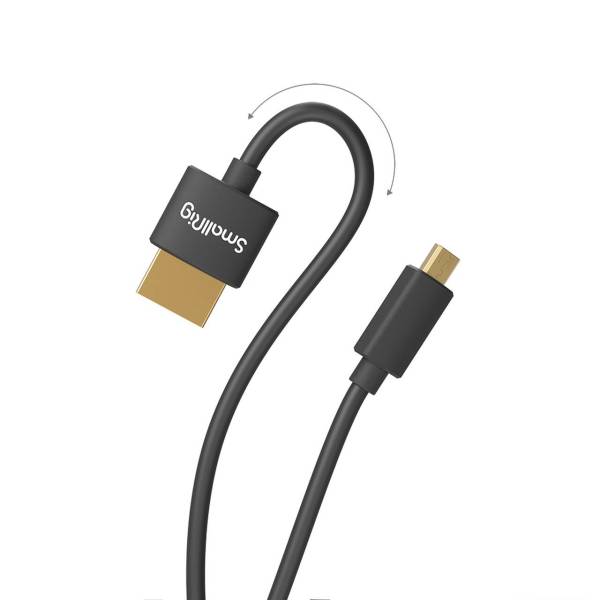 SmallRig 3043 Ultra Slim 4K HDMI Kablosu (D - A Micro) 55cm