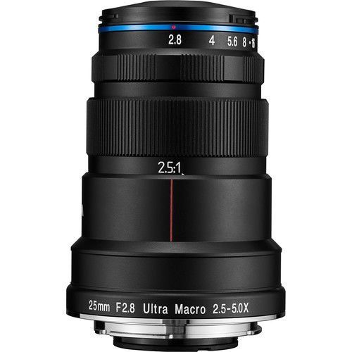 LAOWA 25MM F/2.8 ULTRA MACRO 5X LENS CANON EF