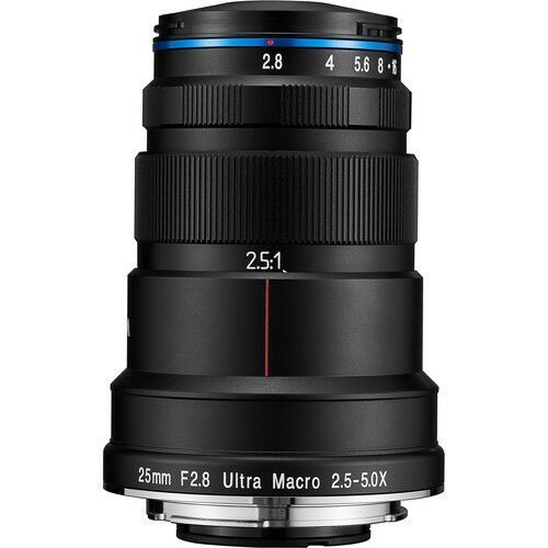 LAOWA 25MM F/2.8 ULTRA MACRO 5X LENS NIKON F