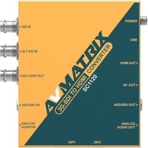 AVMatrix SC1120 3G-SDI to HDMI& AV Scaling Converter