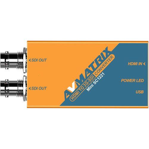 AVMatrix Mini SC1221 HDMI to 3G-SDI Mini Converter