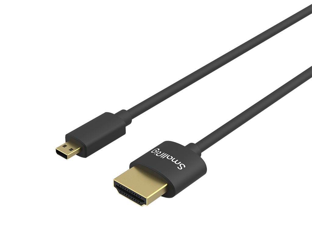 SmallRig 3042 35cm Ultra Slim 4K HDMI Kablo(D-A Micro)