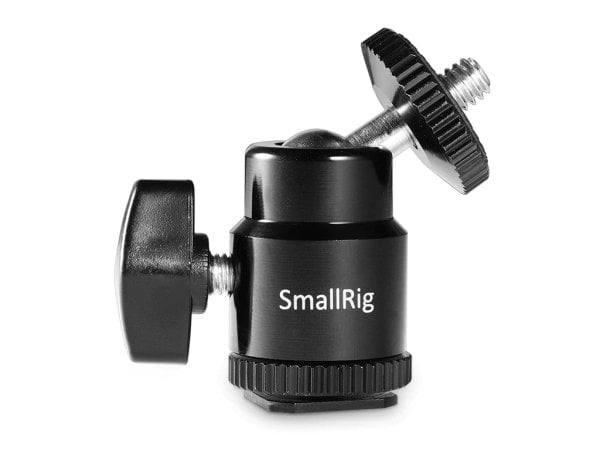 SmallRig 761 Metal Top Kafa 1/4 ''Dişli Adaptör