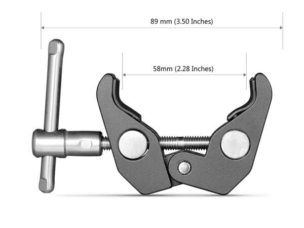 SmallRig 2058 İkili 1/4''-3/8'' Süper Clamp Seti