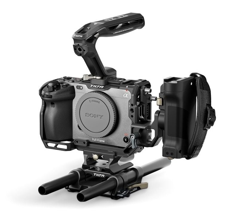 Tilta TA-T16-C-B Sony FX3/FX30 V2 Pro Kit için Kamera Kafesi