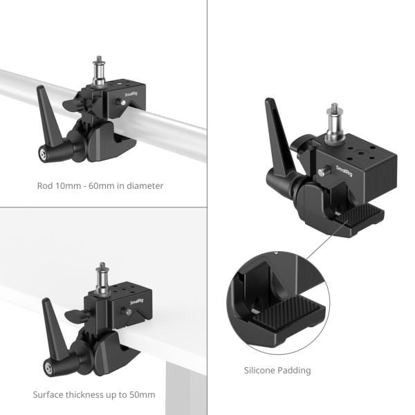 SmallRig 4861 Süper Kelepçe Destek Takımı