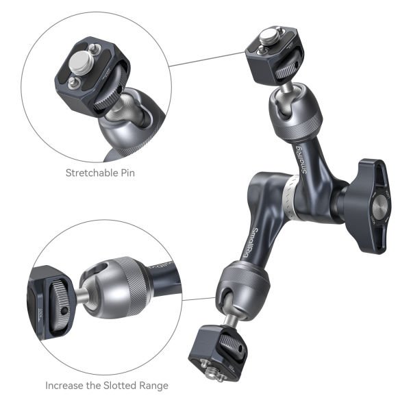 SmallRig 4899 Rosette Magic Arm (7'') 3/8”-16 ARRI Konumlandırma Vidası