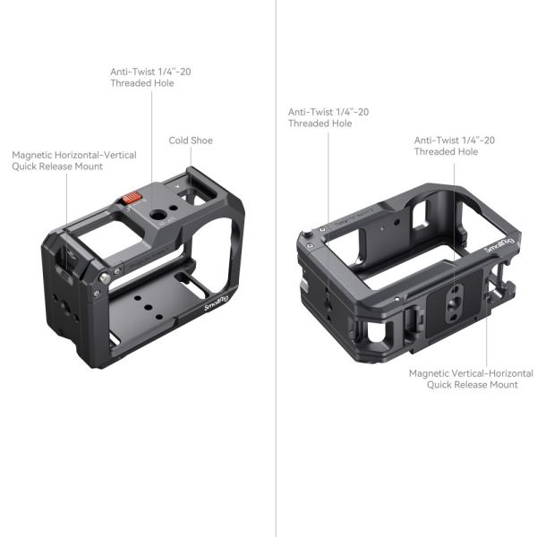 SmallRig 4119 DJI Osmo Action 3 / 4  için  Kafesi