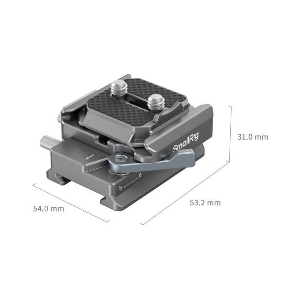 SmallRig 4639 DJI Sabitleyiciler için  HawkLock H38 Arca-Swiss Hızlı Çıkarma Plakası