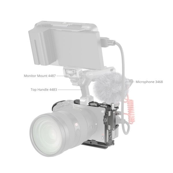 SmallRig 4770 Sony FX3 / FX30  için  HawkLock Hızlı Çıkarma Kafes Kiti