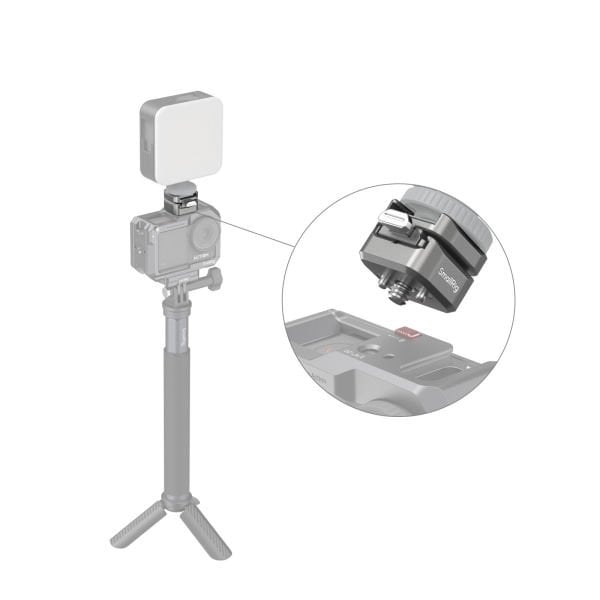 SmallRig 4500 HawkLock H18 Metal Ayak  ile Hızlı Çıkarma Desteği