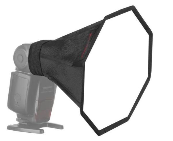 JINBEI E-20cm Tepe Flaş İçin Mini Octagon Softbox