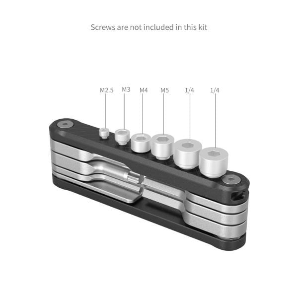 SmallRig 4681 Katlanır Çok Amaçlı Alet Seti (Siyah)