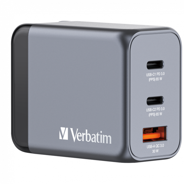 VERBATIM 32201 - V GNC65 GaN Charger 65W