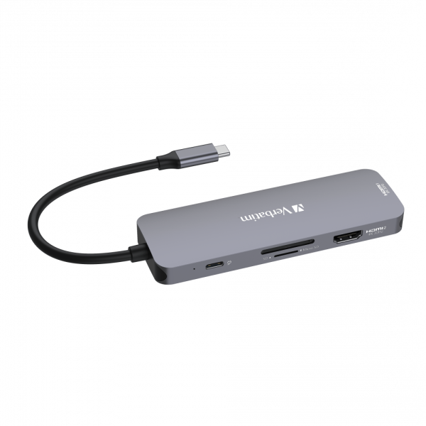 VERBATIM 32151 USB-C PRO 8 PORT HUB CMH-08
