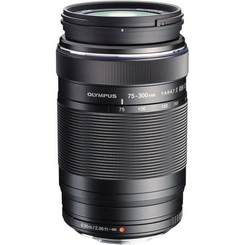 OLYMPUS LENS 75-300MM 4.8-6.7 BLACK