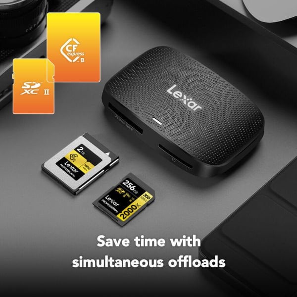Lexar RW520U CFexpress Type-B/SD USB 3.2 Gen2 Kart Okuyucu