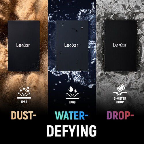 Lexar 1TB ARMOR 700 USB 3.2 Gen 2000 MB/s Read 2000 Mb/s Write Taşınabilir SSD