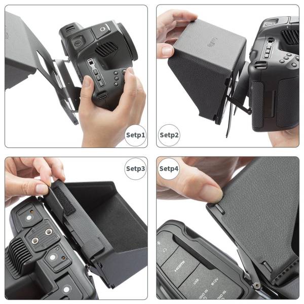 SmallRig 3273 BMPCC 6K PRO / 6K G2  için LCD Gölgeliği