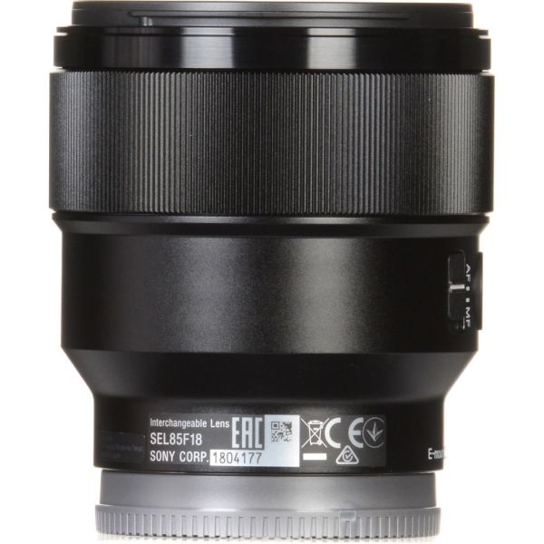 Sony FE 85mm F1.8 Full-Frame Lens