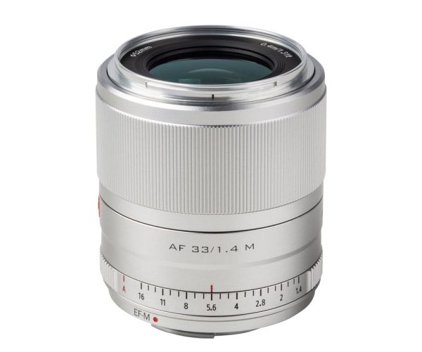VILTROX AF 33MM F1.4 M SİLVER LENS-CANON EF M-MOUNT