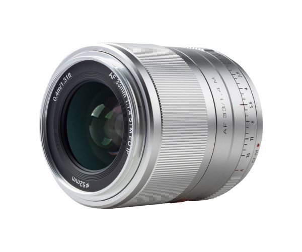 VILTROX AF 33MM F1.4 M SİLVER LENS-CANON EF M-MOUNT