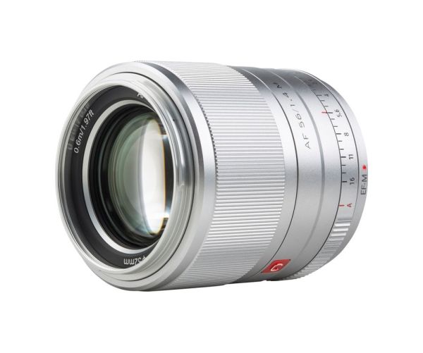 VILTROX AF 56MM F1.4 M GÜMÜŞ LENS -CANON EF-M-MOUNT