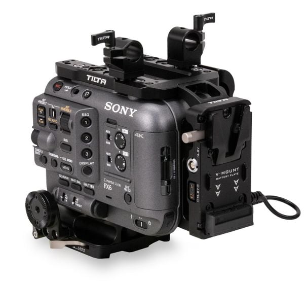 Tilta ES-T20-B-V Sony FX6 Kamera İçin Kafes Kiti (V Mount Pil Yuvası Dahil)