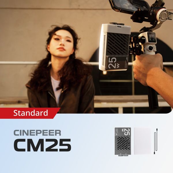 Zhiyun CINEPEER CM25 Bicolor Led Dolgu Işığı