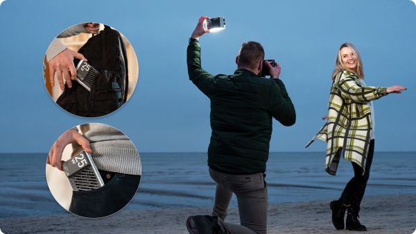 Zhiyun CINEPEER CM25 Bicolor Led Dolgu Işığı