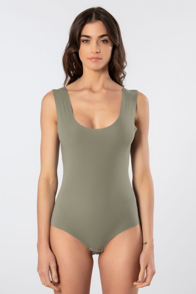Türen Kadın Lazer Kesim Pamuklu Çıtçıtlı Body
