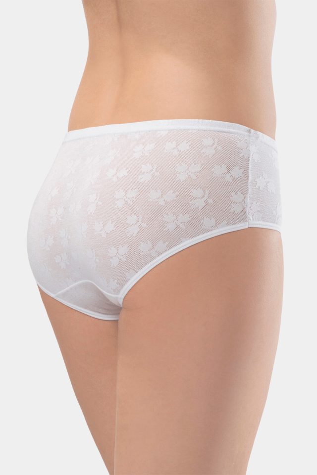 Türen Kadın Jakarlı Pamuklu Bikini Külot