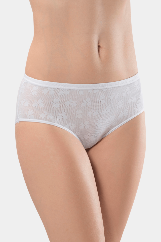 Türen Kadın Jakarlı Pamuklu Bikini Külot