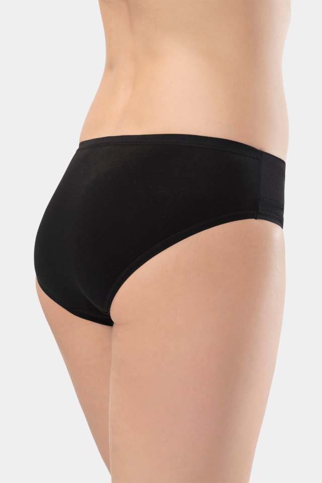 Türen Kadın Beli Lastikli Likralı 2\'li Pamuklu Bikini Külot