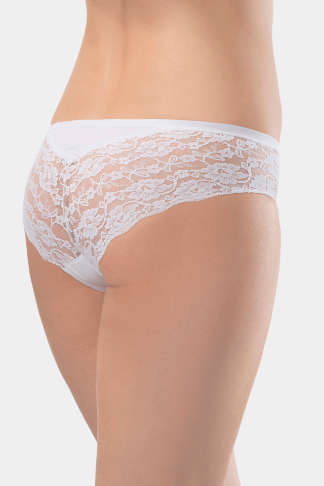 Türen Kadın Likralı Dantelli Bikini 2\'li Paket