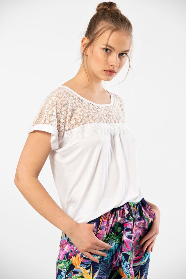 Türen Kadın Desenli Pijama Takımı