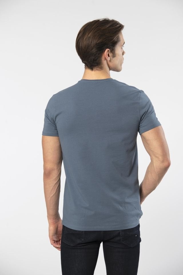 Cacharel Erkek V Yaka Likralı T-shirt