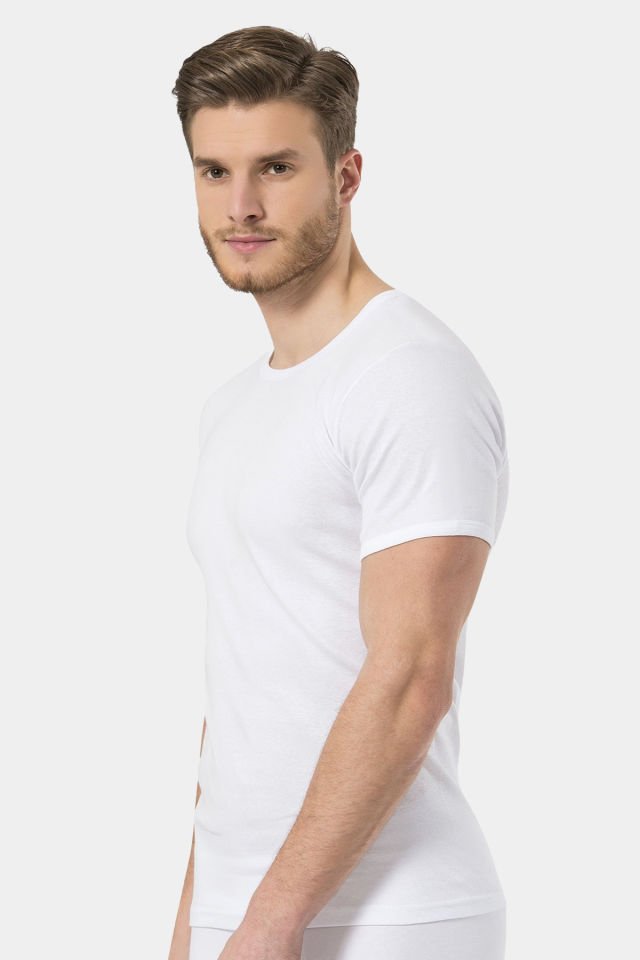 Türen Erkek Ribana O yaka Fanila (2\'li Paket)