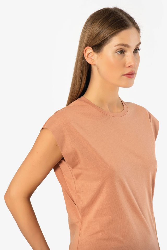 Türen Kadın Vatka Görünümlü T-shirt