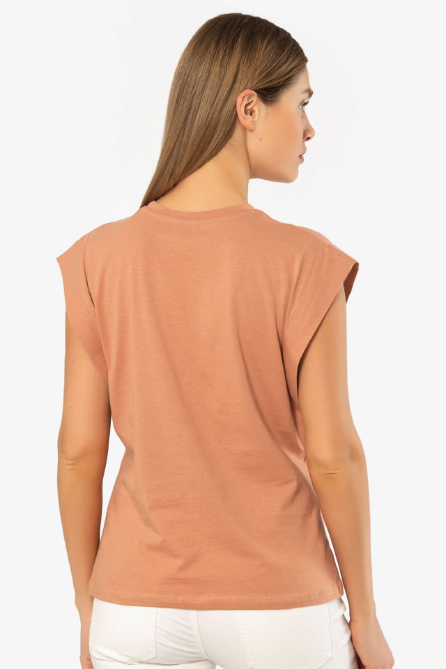 Türen Kadın Vatka Görünümlü T-shirt