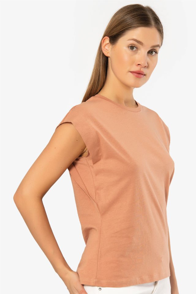 Türen Kadın Vatka Görünümlü T-shirt