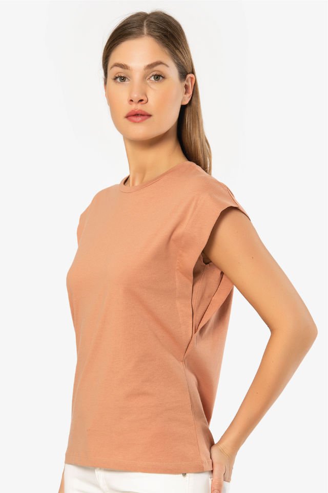 Türen Kadın Vatka Görünümlü T-shirt