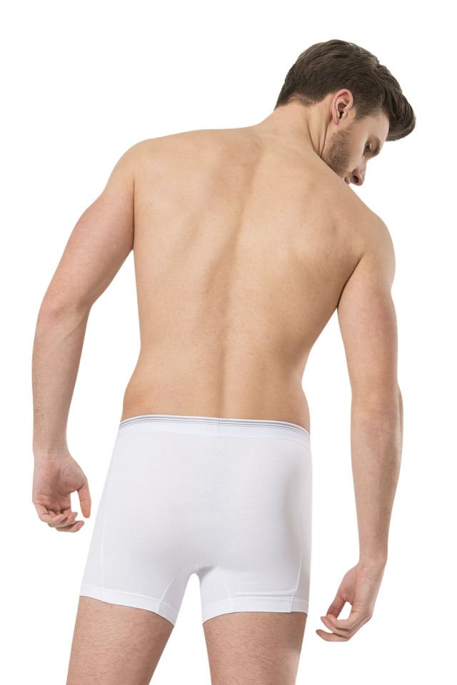 Türen Erkek Likralı Düğmeli Boxer (2\'li Paket)