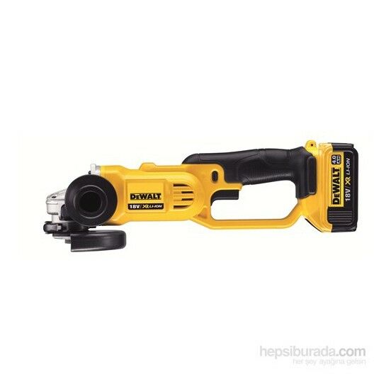 Dewalt Dcg412m2 Şarjlı Avuç Taşlama 18volt/4.0 Ah Li-Ion Çift Akü