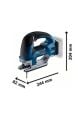 Bosch Professional GST 18V-155 BC Akülü Dekupaj Testere (Akü & Şarj Hariç) - 06015B1001